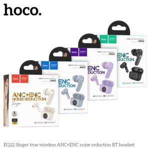 Tai nghe BT giảm tiếng ồn ANC+ENC không dây EQ22 Singer