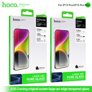Kinh cường lực bo góc A35 cho iPhone 15 Pro
