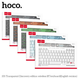 Bàn phím Bluetooth S55 Transparent Discovery (phiên bản tiếng Anh)