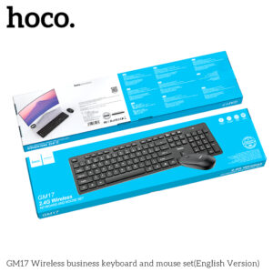 Bộ bàn phím và chuột không dây Hoco GM17 (Phiên bản tiếng Anh)