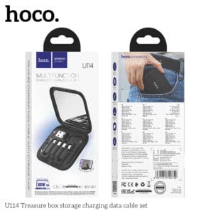 Bộ cáp Hoco kèm sạc với hộp đựng U114