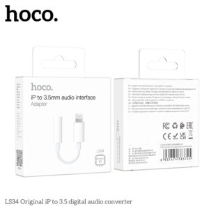 Bộ chuyển đổi âm thanh Hoco LS34 từ Lighning sang 3.5mm