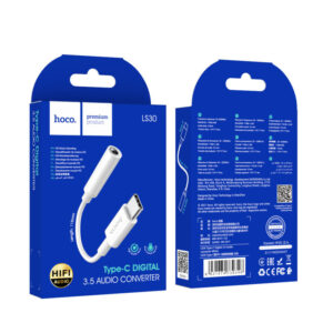 Bộ chuyển đổi âm thanh Hoco LS30 3.5mm sang Type C