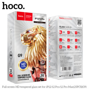 Bộ kính cường lực HD full màn hình (25PCS) (G9)
