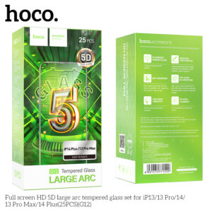 Kính cường lực G12 5D HD Full cho iPhone 14/13/13 Pro(25PCS)