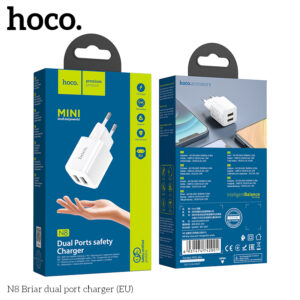 Bộ sạc cổng kép N8 Briar (EU)