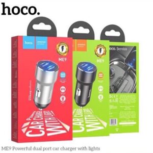 Bộ sạc xe hơi Hoco ME9 - 2 cổng USB