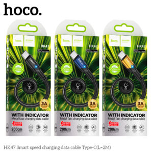 CÁP dữ liệu sạc thông minh Hoco HK47 Type C (2M)