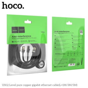 Cáp Ethernet CAT6 đồng nguyên chất Hoco US02 (L=1M)