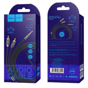 Cáp âm thanh rca sen đôi UPA10 3,5mm