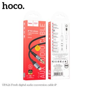 Cáp chuyển đổi âm thanh Hoco UPA26 Fresh lighning iphone