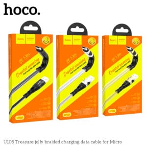 Cáp dữ liệu Hoco kèm sạc U105 Treasure Jelly Micro