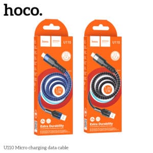 Cáp dữ liệu sạc Hoco U110 Micro (1.2M)