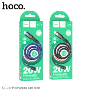 Cáp dữ liệu sạc nhanh nhanh Hoco U110 PD20W cho iphone
