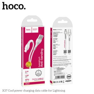 Cáp dữ liệu sạc Hoco X37 Cool power cho iPhone 1M