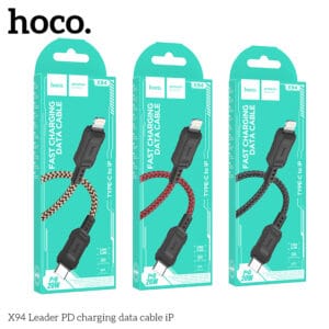 Cáp dữ liệu sạc X94 Leader PD iPhone