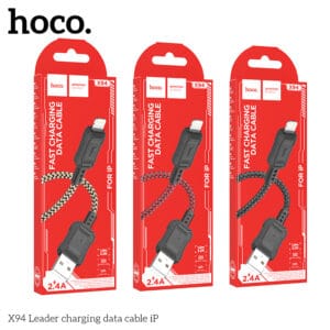 Cáp dữ liệu sạc X94 Leader cho iPhone