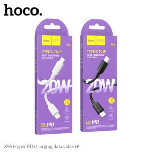 Cáp dữ liệu sạc nhanh Hoco X96 Hyper PD20W cho iPhone