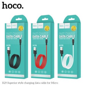 Cáp dữ liệu sạc kiểu dáng cao cấp X29 cho Micro USB