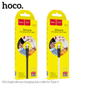 Cáp dữ liệu sạc silicon Hoco X53 Angel Type C