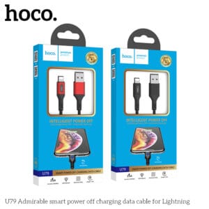 Cáp dữ liệu sạc tắt nguồn thông minh Hoco U79 iPhone