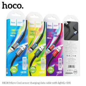 Cáp sạc Hoco HK38 cho Micro 1M chính hãng