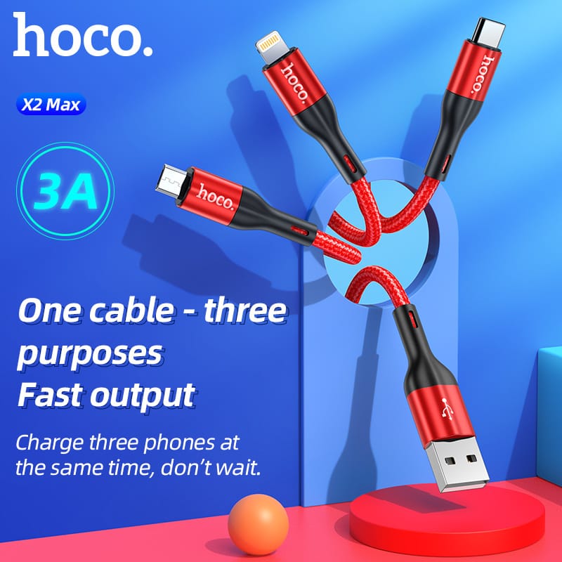 Cap-sac-HOCO-3IN1-X2-MAX-LIGHTNING-MICRO-TYPE-C-2