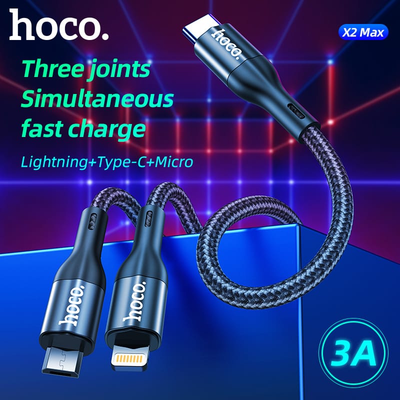 Cap-sac-HOCO-3IN1-X2-MAX-LIGHTNING-MICRO-TYPE-C-4