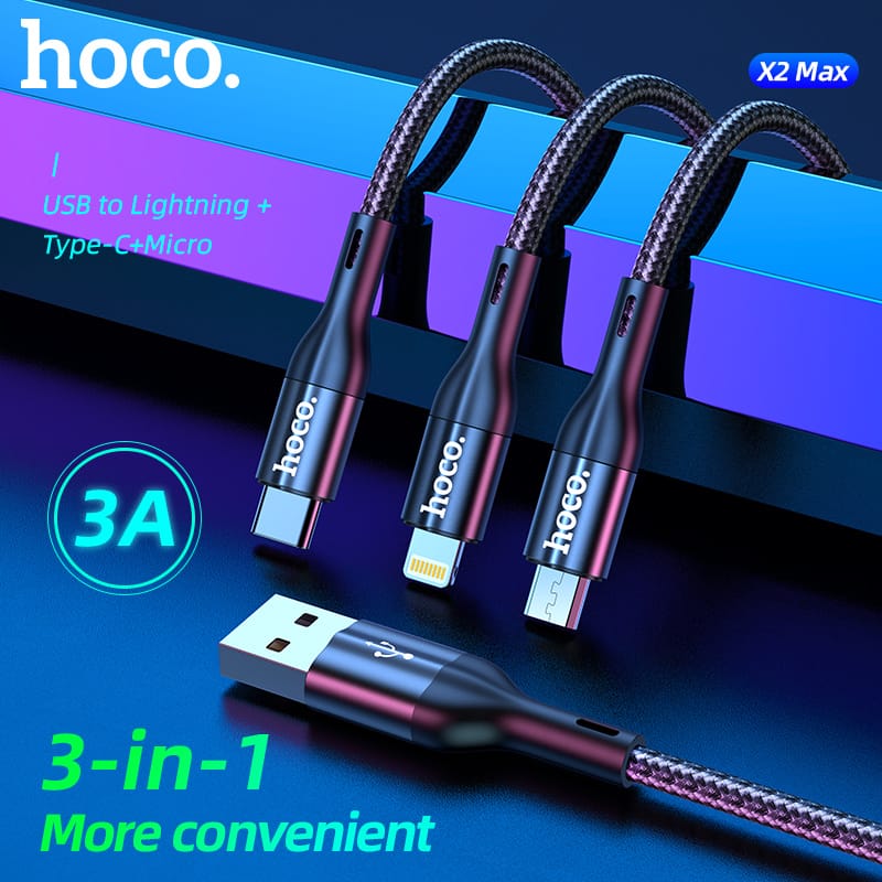 Cap-sac-HOCO-3IN1-X2-MAX-LIGHTNING-MICRO-TYPE-C-9