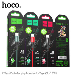 Cáp sạc ngắn HOCO X2 MAX Type C (0.25M)