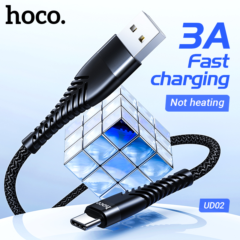 Cap-sac-Hoco-UD02-3A-cho-Type-C-1M-Co-den-LED-1