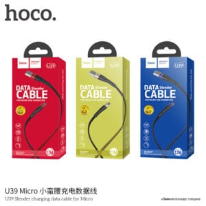 Cáp sạc Hoco U39 cho Micro 1.2M 2.4A