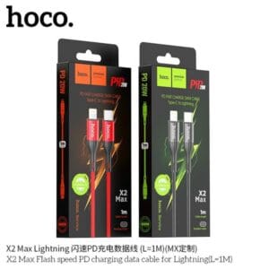 Cáp sạc nhanh Hoco X2 MAX PD 20W TypeC to IPhone (1M)
