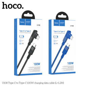 Cáp sạc nhanh 100W Hoco U108 TypeC to typeC (L=1.2M)