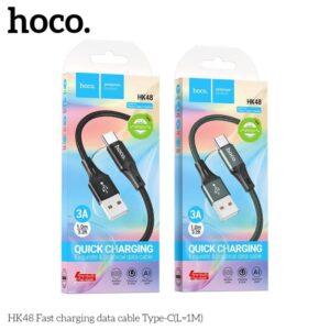 Cáp sạc nhanh Hoco HK48 cho Type C (1M)