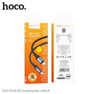Cáp sạc nhanh Hoco X102 Fresh PD27W C to iPhone