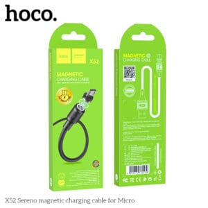 Cáp sạc từ tính X52 Sereno cho Micro