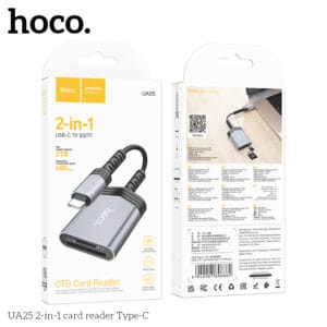 Đầu đọc thẻ 2 trong 1 UA25 Type C