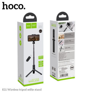 Gậy hỗ trợ live Hoco K11(có remote điều khiển)