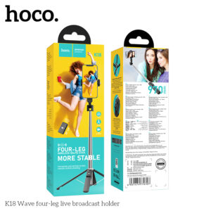 Gậy livestream thông minh bốn chân Hoco K18 Wave
