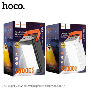 Sạc dự phòng đa năng Hoco J107 Super 22.5W (90000mAh)