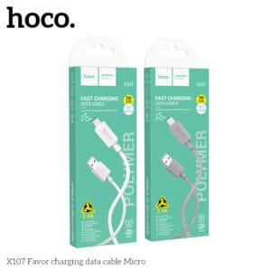 Cáp dữ liệu sạc X107 Micro