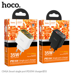 Cốc sạc cổng đơn thông minh CS41A PD35W (EU)