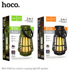 Loa BT đèn cắm trại ngoài trời BS61