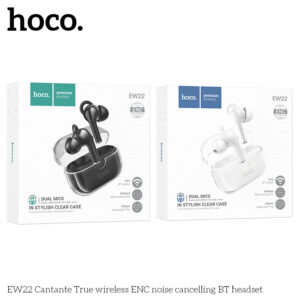 Tai nghe Bluetooth khử tiếng ồn ENC không dây thực sự EW22 Cantante