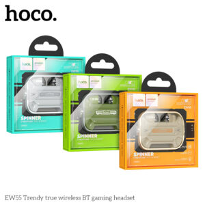 Tai nghe chơi game BT không dây đích thực hợp thời trang EW55