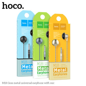 Tai nghe đa năng kim loại M18 Goss có mic