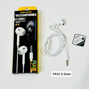 Tai nghe YA11 (có núm)-YA12 (không núm) Wekome Chân 3,5mm