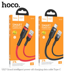 Cáp sach nhanh tắt nguồn thông minh U117 Type C